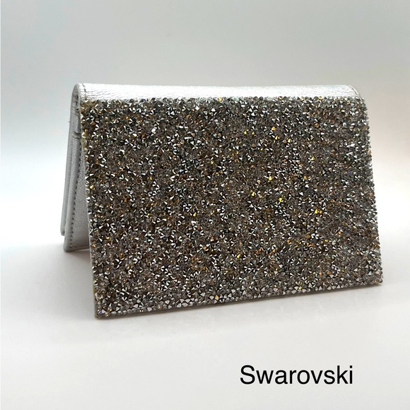 Swarovski Accessories Saleswarovski Crystal Card Holder Poshmark